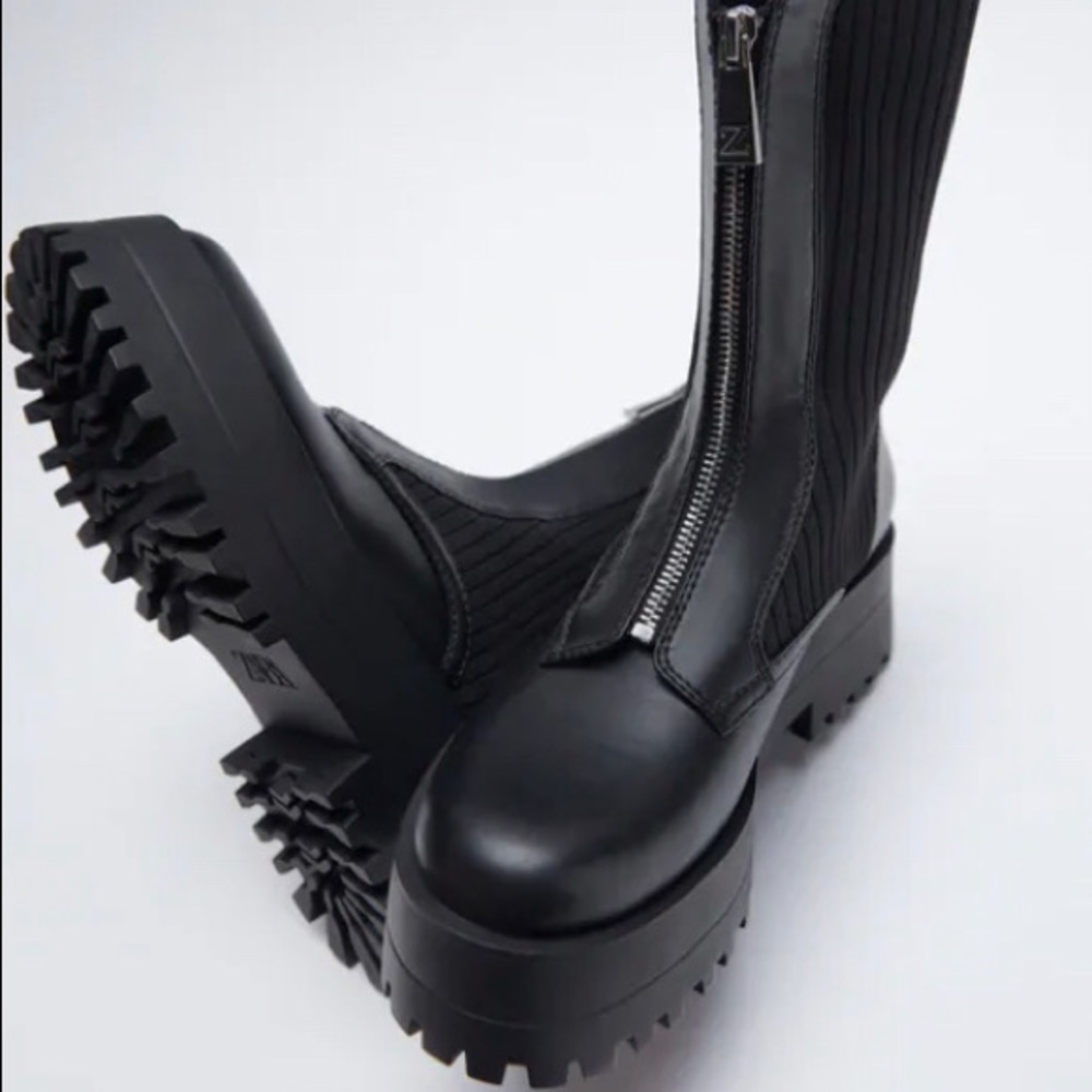 ZARA Combat boots (new!)
